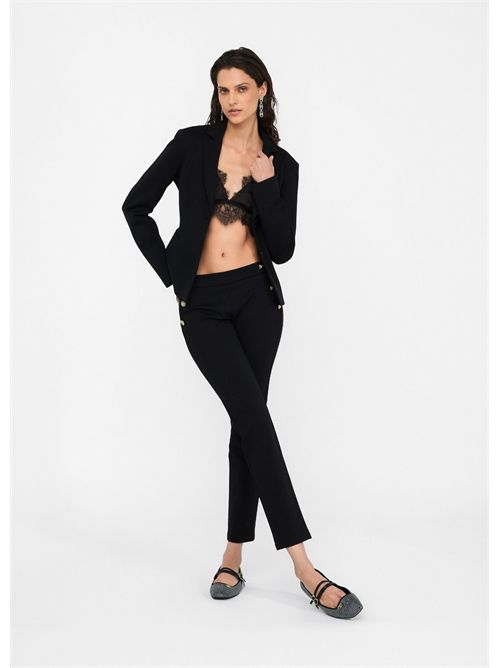 Pantaloni skinny con bottoni LIU JO | MF5348J9189/22222